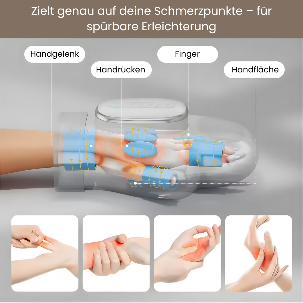 Handmassagegerät für schmerzfreie Hände